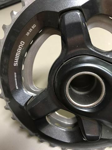 Pedivela Shimano Deore XT FC-M8000 38-28 - Foto 4