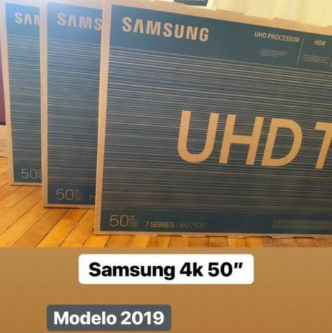 Smart tv 4k samsung 50 / garantia /novas