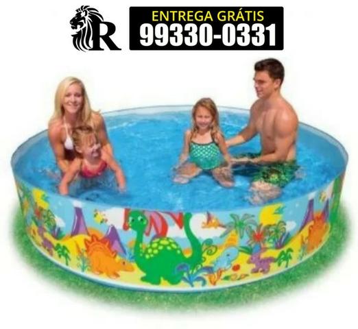 Piscina Intex 2000L alta resistência (entrega grátis)
