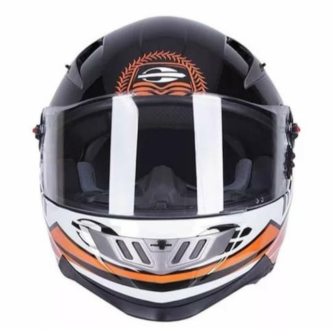 Capacete Mormaii Black Label Orange