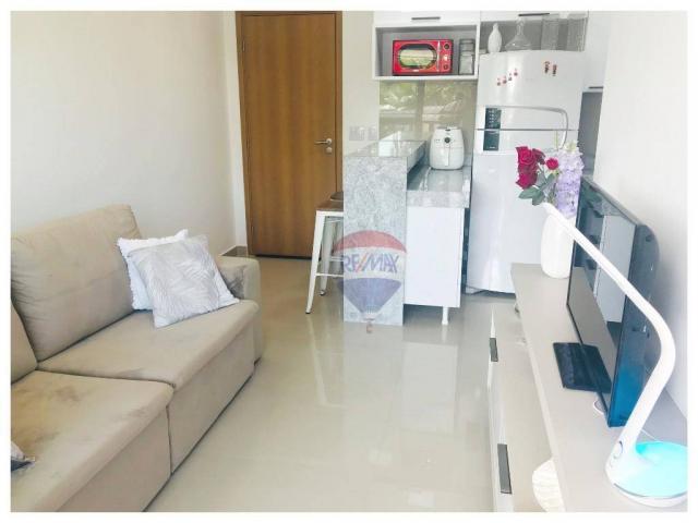 Apartamento com 2 dormitórios para alugar, 54 m² por r$ 660/dia - porto de galinha - ipoju - Foto 5