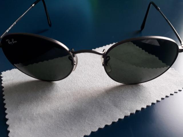 Óculos Ray Ban Round Original Seminovo - Foto 4
