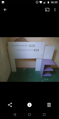 Cabeceira de cama box solteiro motivo mudança de tenho que entregar a casa hj - Foto 5