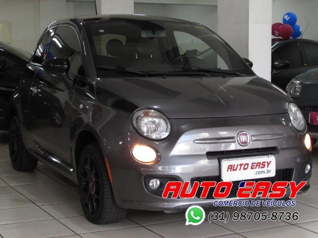 Fiat 500 Sport Air 1.4 C/ Couro! - Foto 15