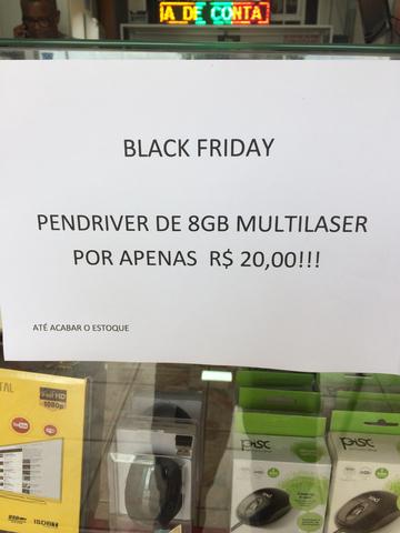 PEN DRIVE 8 gb R$ 20,00 PROMOÇÃO !!!