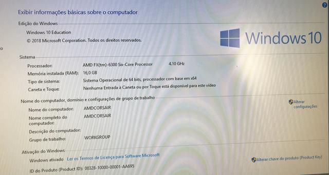 Pc gamer amd fx 6.300 4.1GHz GTX 1050Ti - Foto 4