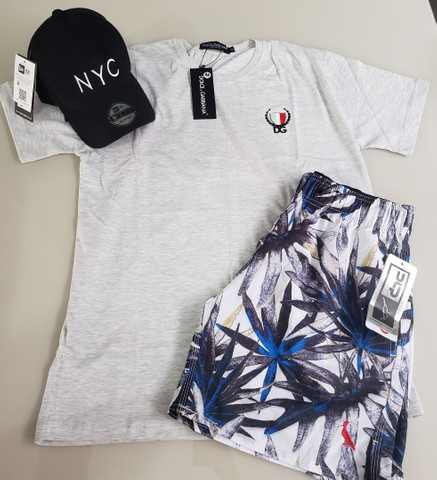 Camiseta / Bermuda / Bone