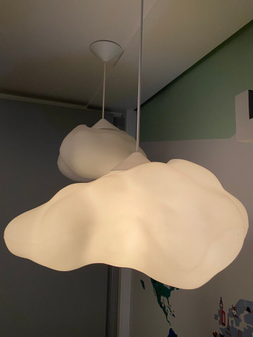 Lustre/Pendente de Nuvem (o par)
