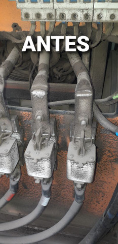 Limpeza em painéis elétricos
