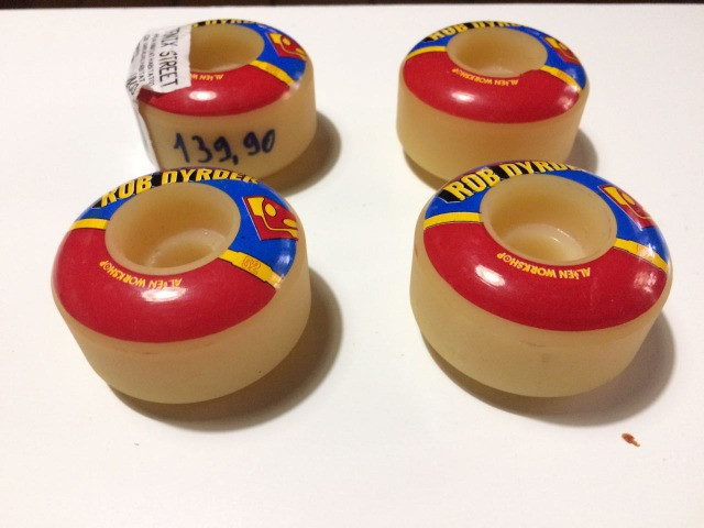Rodas Skate Importadas Habitat Rob Dyrdek Alien 52mm