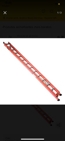 Escada extensiva 7,20M