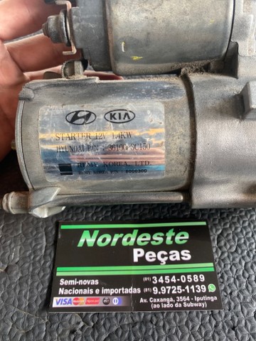 Motor de partida vera Cruz 2009 original  - Foto 3