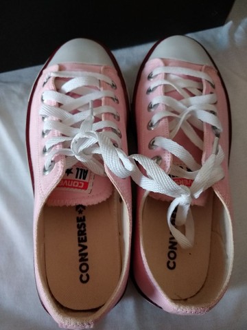 Tênis ALL Star (cor rosa) - Foto 4