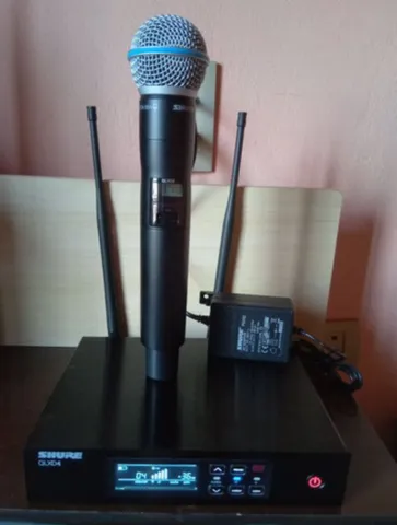 Microfone Shure Qlxd4 Profissional