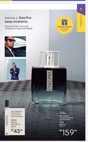 Perfume Enigma novo lacrado 