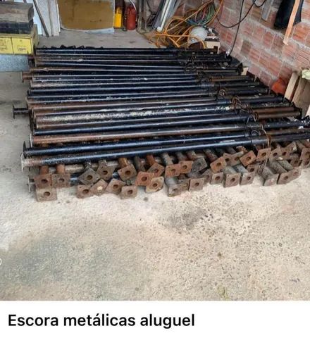 Escoras Metálicas , sapatas reguladas , Andaimes , Plataformas  - Foto 3