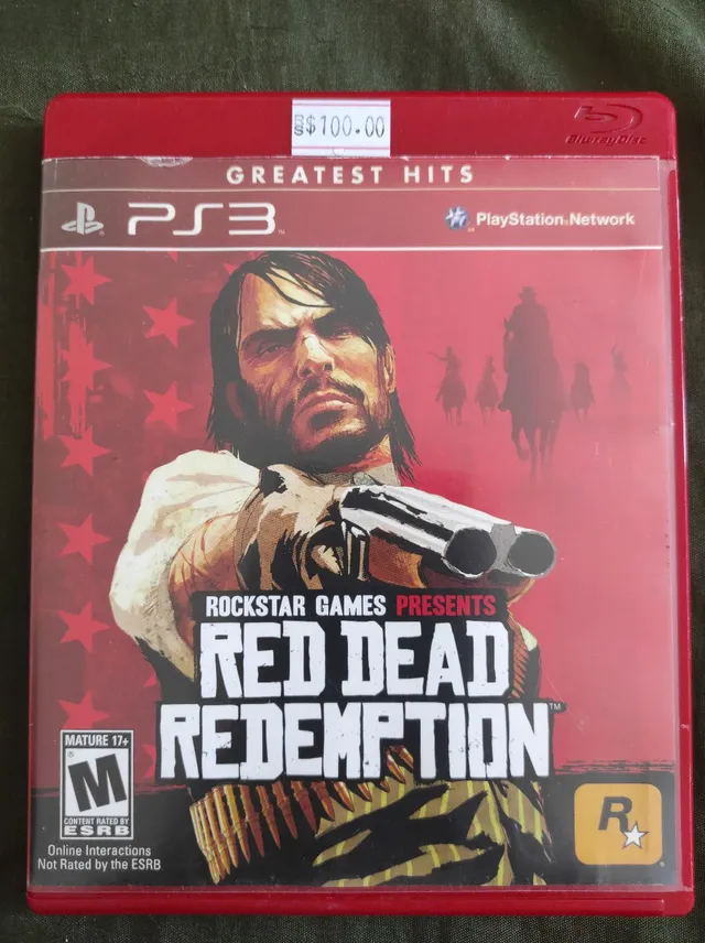 Jogo Red Dead Redemption PS3 Mídia Física Original (Seminovo