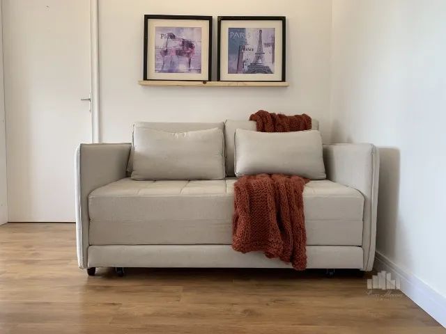 Apartamento 1 dormitório mobiliado, Av. República Argentina - Novo Mundo - Foto 5