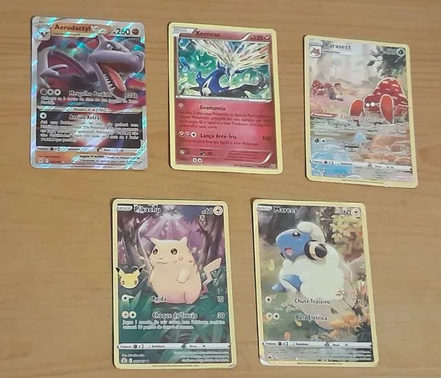 Lote de 40 Energia - Cartinhas Pokémon - Elétrico em Promoção na