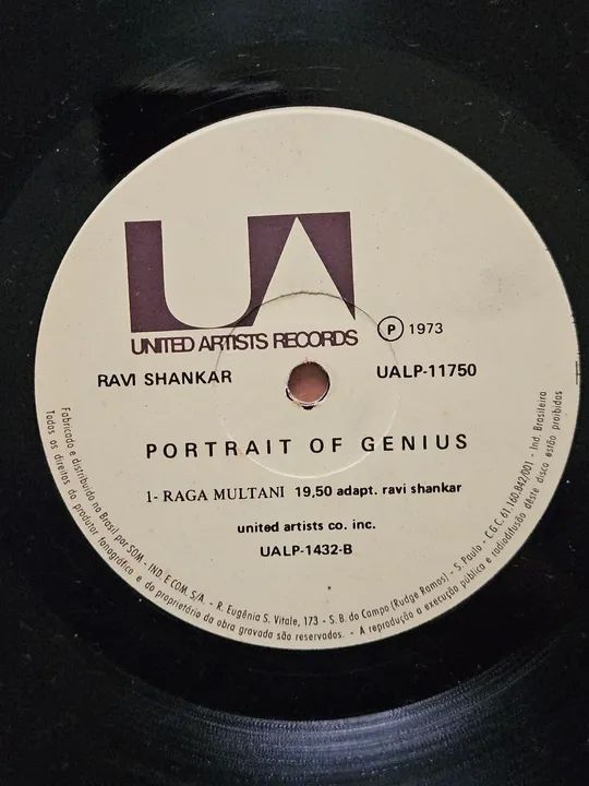 LP Vinil Ravi Shankar - Portrait of Genius - Foto 4