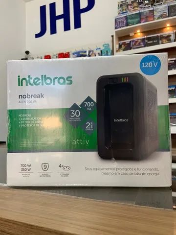 Nobreak Attiv 700va+120v Intelbras - Parcelamento Sem Juros - Loja Física