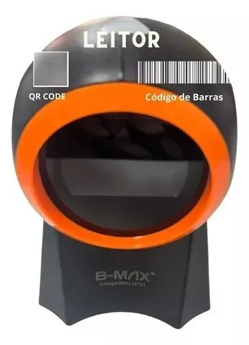 Leitor De Codigo De Barras 1D-2D Para Desktop Com Fio Lm 701 Bmax  Loja Coimbra Entregamos - Foto 4