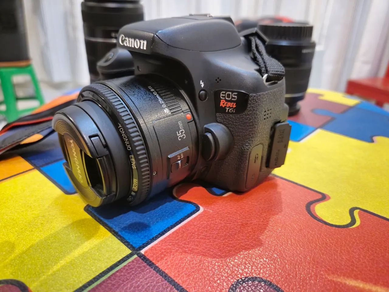 Câmera Canon Rebel T6i - Foto 5