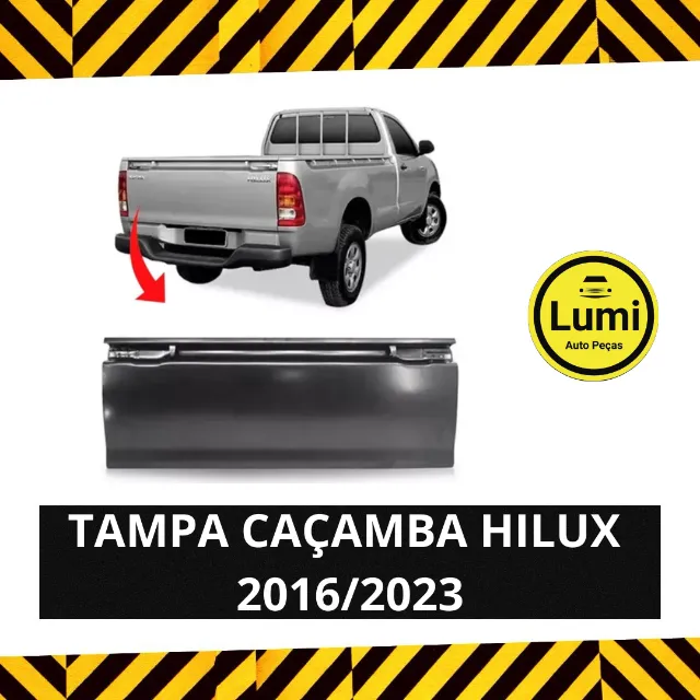 Tampa Caçamba Hilux 16/23 - NOVA!!