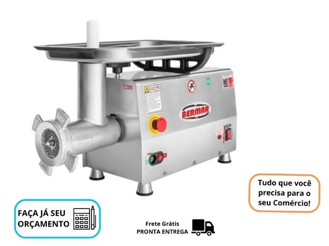 Moedor de Carne Bermar Boca 22 Inox