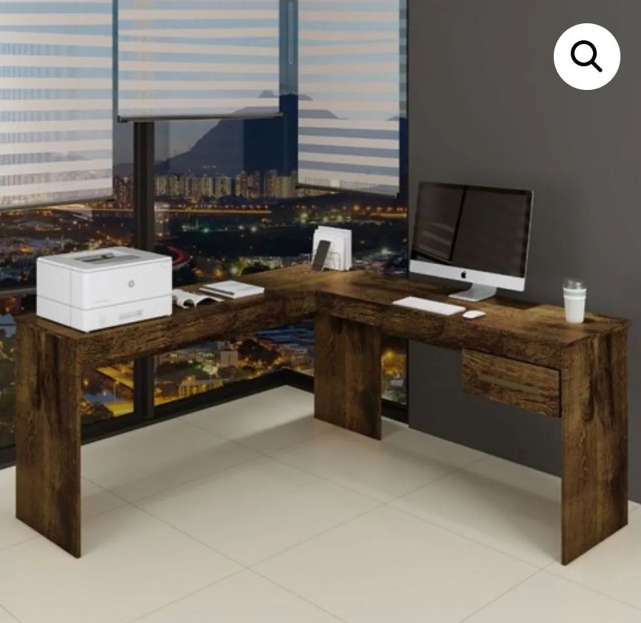 Escrivaninha em L ! Pronta Entrega!