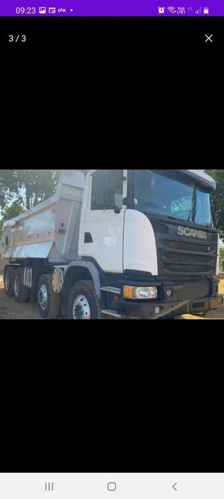 Scania G440 8x4 2017 caçamba  - Foto 2