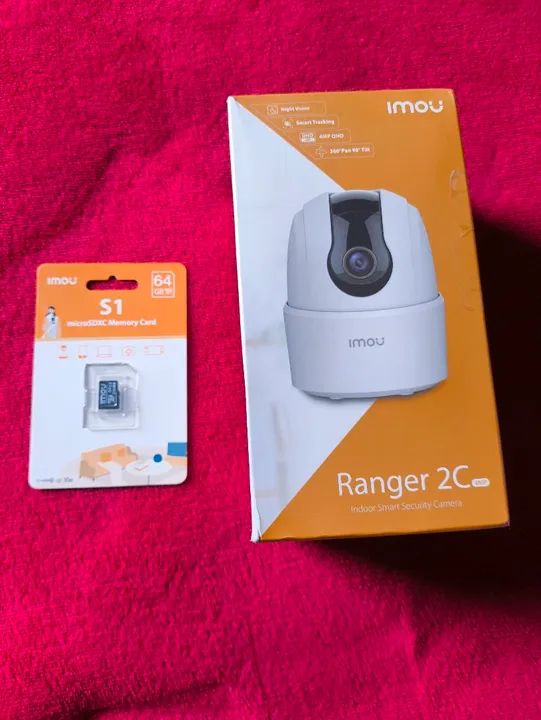 Camera imou Ranger 2C 4MP, visão noturna, 360, zero!!!