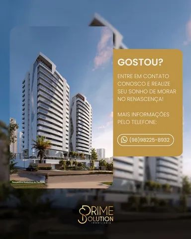 Edifício Entre Rios - Apartamentos com 3 Suítes -125m² no Renascença - 2 vagas - Foto 5