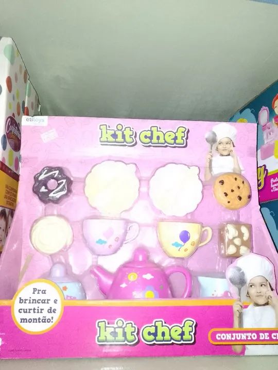 Kit Chef Infantil - Brinquedo de Faz de Conta