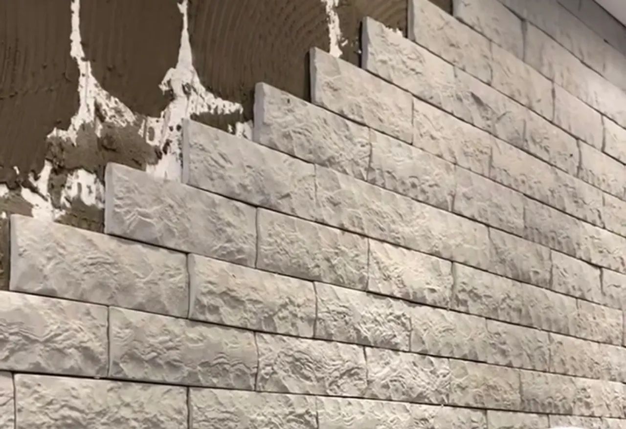 Rockface de cimenticio- Parede de revestimento em 3D - Foto 5