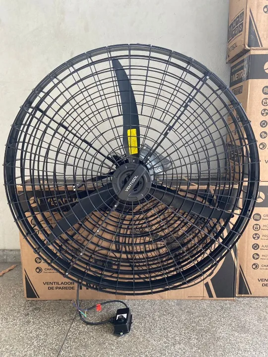 ventilador industrial de parede 1 metro Ventisol motor blindado