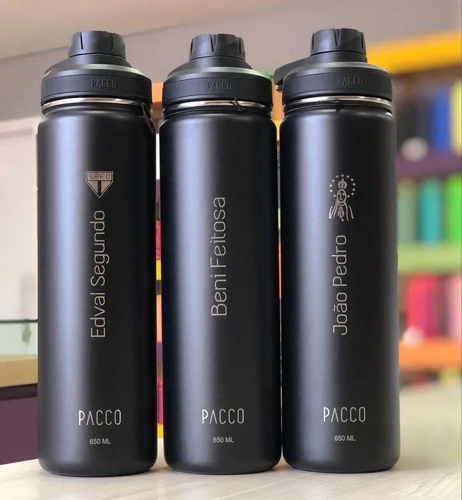 Garrafa pacco todos os tamanhos  - Foto 4