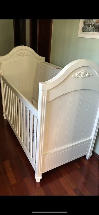 Berço 3 alturas provençal. Loja Anjo da guarda.