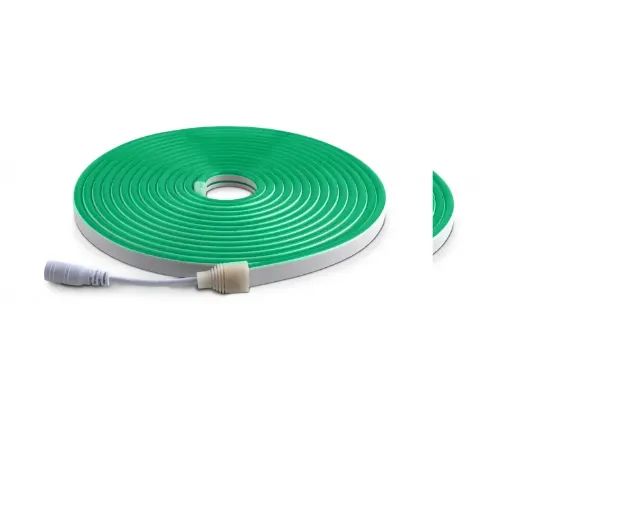fita de led neon flexivel Verde - Foto 2