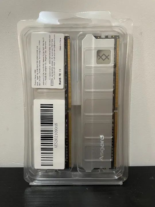 Memória RAM ddr4 32gb (2x 16gb ) 3200mhz Asgard NOVA(Lacrada) - Foto 2