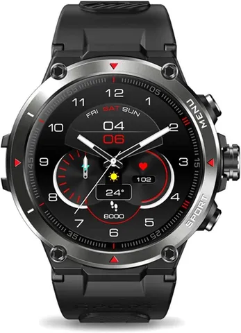 Smartwatch Zeblaze Stratos 2 tela 1.3'' Amoled GPS Global Sport - Preto