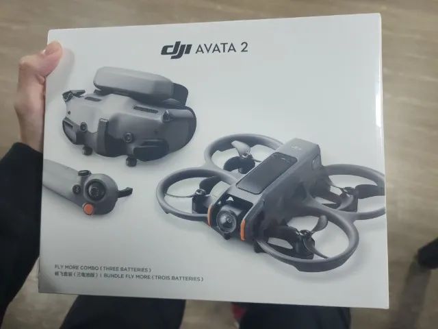 Drone Dji Avata 2 Fpv Fly More Combo 3x Baterias - Novo Lacrado