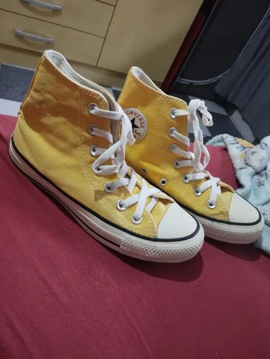 Shops all star amarelo 33