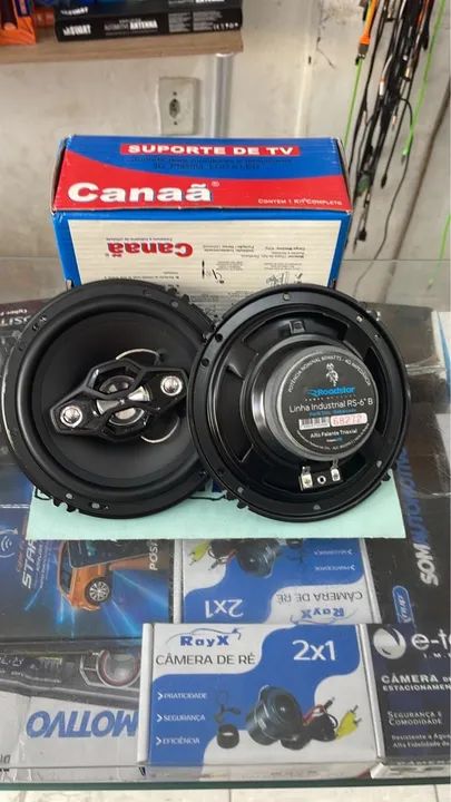ALTO FALANTE 6 POLEGADAS TRIAXIAL ROADSTAR - Foto 2