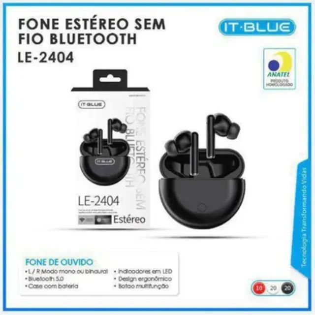 Fone Sem Fio Basike Tws - Foto 3