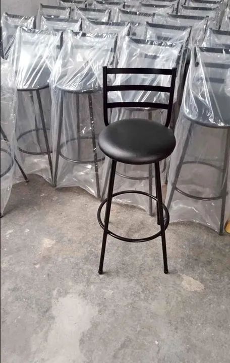 Banqueta de Ferro classica direito da fábrica  - Foto 3