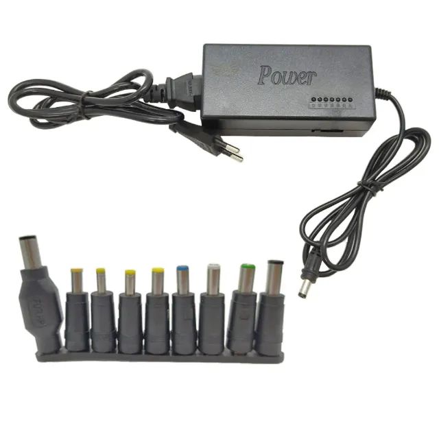 Fonte Carregador Portátil Universal Notebook C/ 9 Conectores - Foto 4