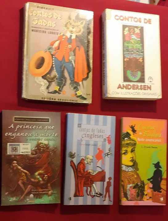 Livros contos de fadas