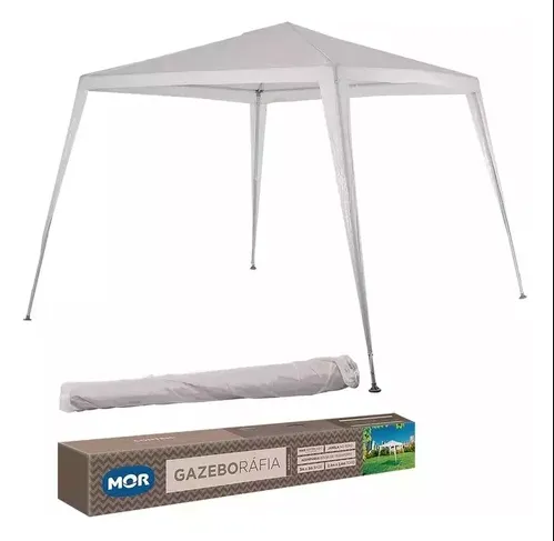 Tenda Gazebo Rafia 3M X 3M - Pés Reforçados