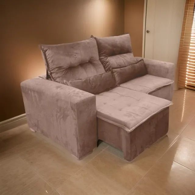 Sofá Retrátil Reclinável New Way  - Foto 2